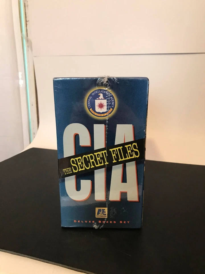 SEALED CIA: The Secret Files Deluxe Boxed Set VHS A&E 4 Volume Set NEW - Image 2 of 4