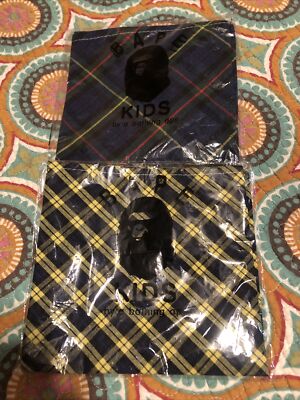 2 A BATHNIG APE BAPE KIDS 1ST BANDANA BIB Japan Goods New in Bag