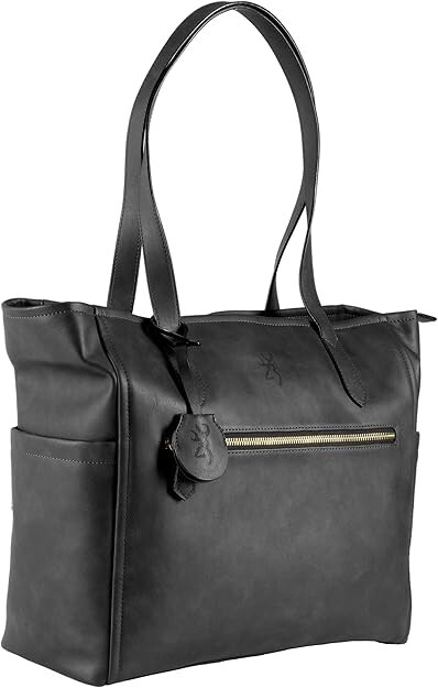 Browning Concealed Carry Purse, CCW Gun Handbag Addison Tote Black