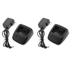 Cargador rápido de iones de litio KSC-35S de 2 piezas para radio Kenwood TK-3000 TK-2000 TK-3207 2207