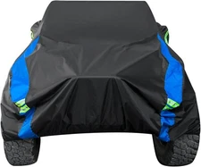 Jeep Wrangler All Weather Full Vehicle Cover - 4 Doors 1987-2023 with Tie Downs