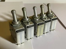 Vintage USSR TV1-2 toggle switch. Lot of 5 PCS.