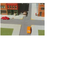 CITY SIDEWALKS KIT HO 1:87 SCALE LAYOUT DIORAMA RIX SMALLTOWN 7000