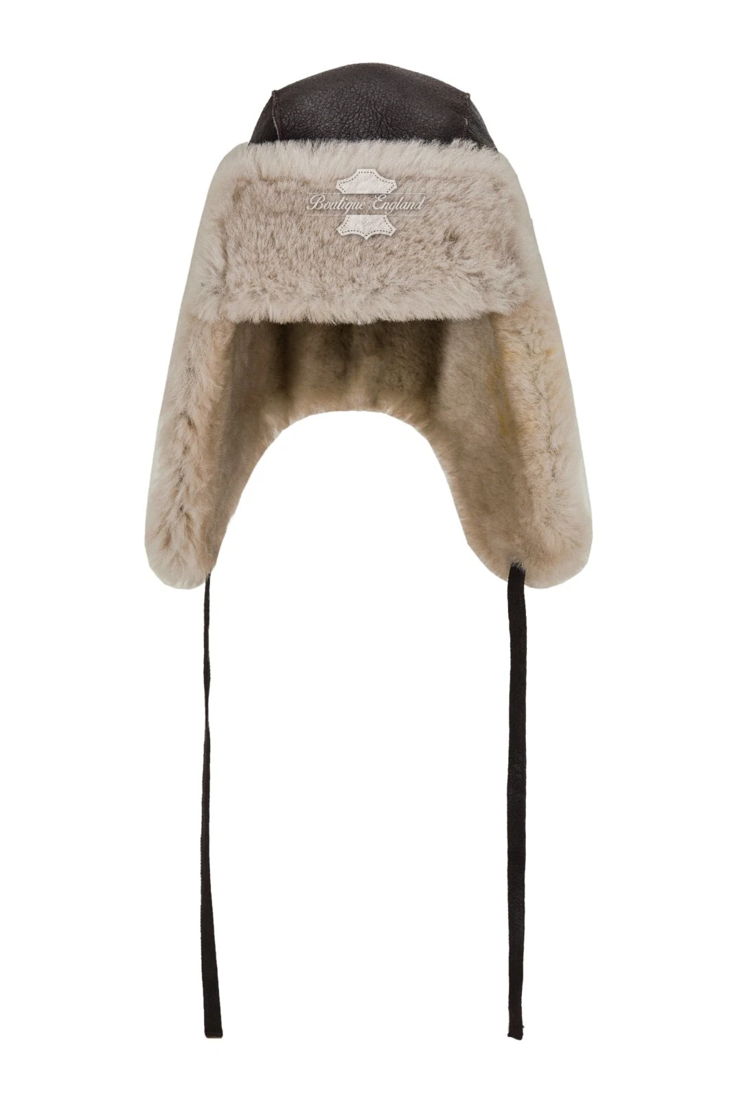 Men B3 Brown Beige Hat RAF Aviator Shearling Sheepskin WW2 Flying Trapper Hat
Opens in a new window