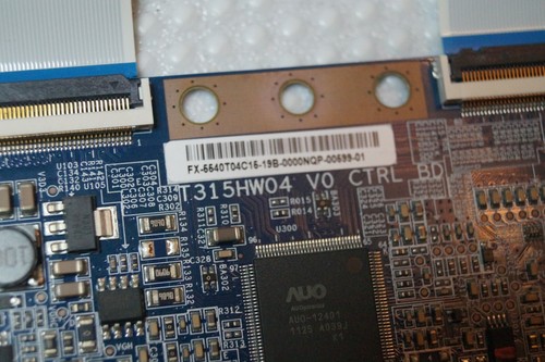 T-CON BOARD 31T09-C0G T315HW04 V0 FOR 40" BUSH LCD40FHDA8 LCD TV, T400HW03 V.6 - Picture 3 of 5