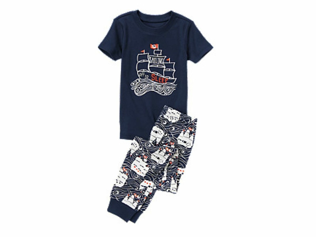 NEW GYMBOREE BOYS PIRATE SHIP PAJAMAS SLEEPWEAR SIZE 3T | eBay
