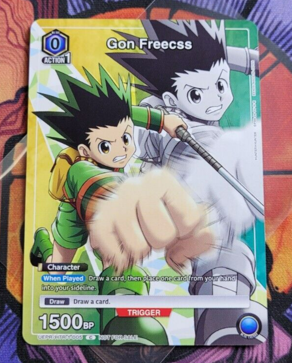 Gon Freecss Promo Prize UEPR/HTR-1-005 Union Arena Card English | eBay