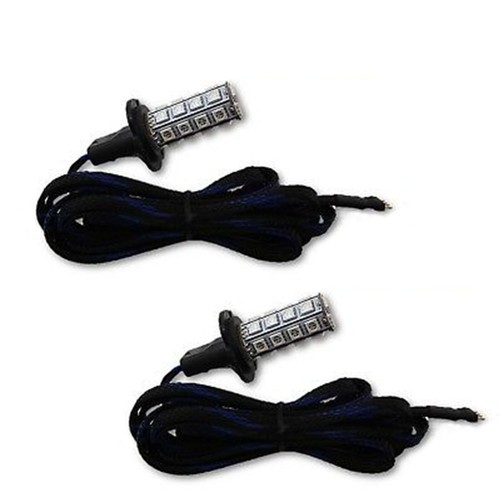 Par de bombillas Bluetooth H7 27 SMD RGB Multicolor Cambiante Cambio Niebla LED DRL - Imagen 3 de 5