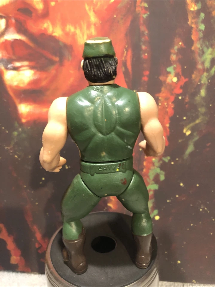 Figura de acción vintage KO Bootleg soldado del ejército Rambo figura 5,5" Foto 4 de 4