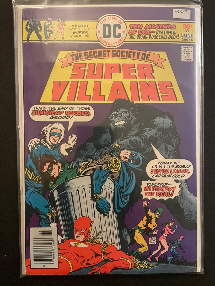 英語版　THE SECRET SOCIETY OF SUPER-VILLAINS Amazon.com: The Secret Society of Super-Villains Vol. 1