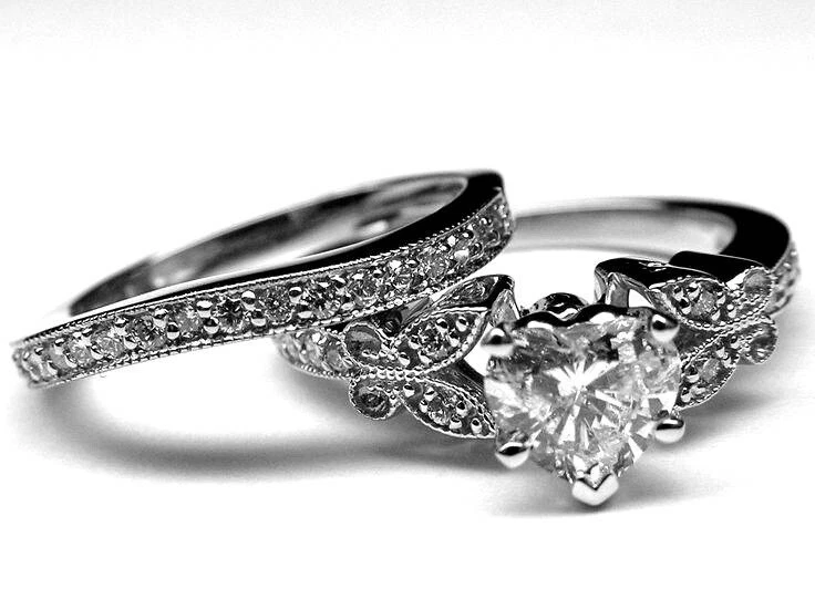 Butterfly 2024 wedding ring