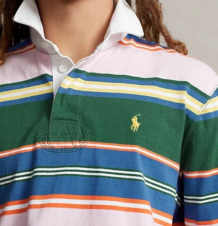 Polo Ralph Lauren Men's Classic Fit Rugby Polo Long Sleeve Polo Ralph Lauren Men's Classic Fit Rugby Polo Long Sleeve