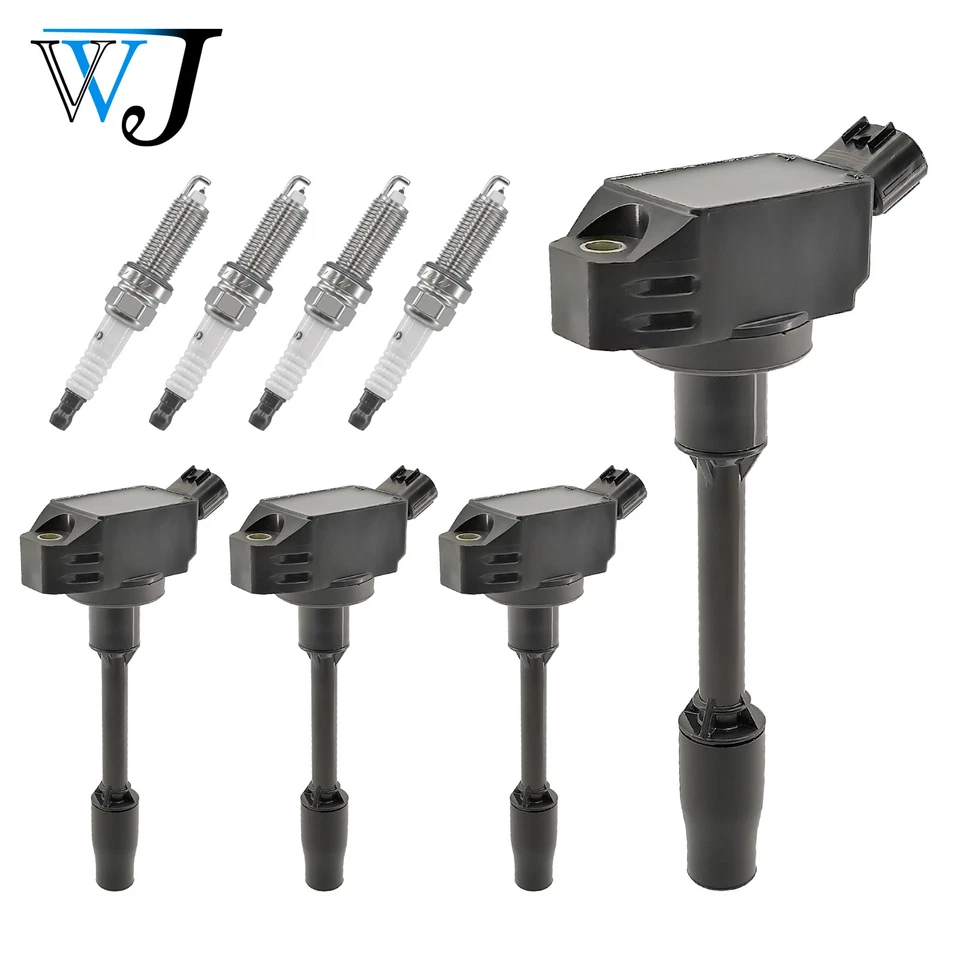 Kit de 4 bobinas de encendido + bujías de iridio para Lexus ES300h 2018 9091902277 Foto 2 de 4