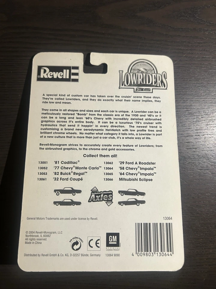 Revell Lowriders Die-Cast-Modellauto 58 Chevy Impala - Bild 2 von 2