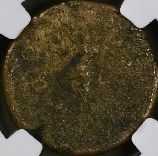 Emperor Marcus Aurelius Dupondius 161-180 AD NGC Certified Ancient Roman Coin - Image 4 of 4