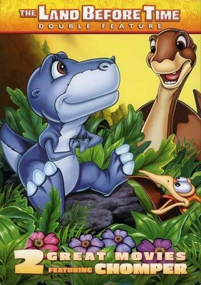 The Land Before Time / Chomper Double Feature (The Land Before Time  - VERY GOOD