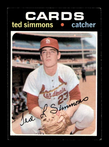 1971 Topps #117 Ted Simmons RC EX X3163995
