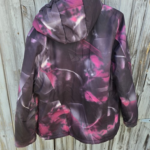 Women's Softshell Coat Winter Jacket Size Large Purple Athletech - Picture 12 of 13