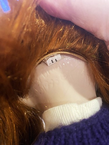Dianna Effner BEDTIME Jenny 19" Porcelain Doll Judy Keefe OOAK Redhead Real Hair - Picture 11 of 12