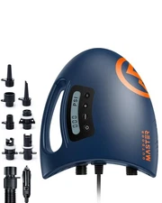 	OutdoorMaster 20PSI High Pressure SUP Air Pump Shark - Intelligent Dual Stage	