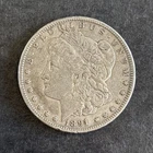 1891 CC Morgan Silver Dollar - Great Condition