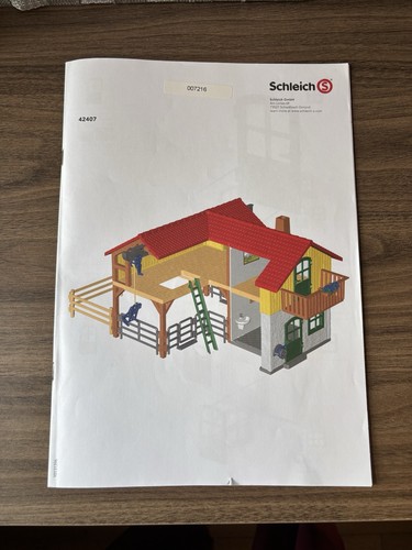 Schleich 42407 Großes Bauernhaus mit Zubehör Farm World Scheune Spielset - Bild 11 von 12
