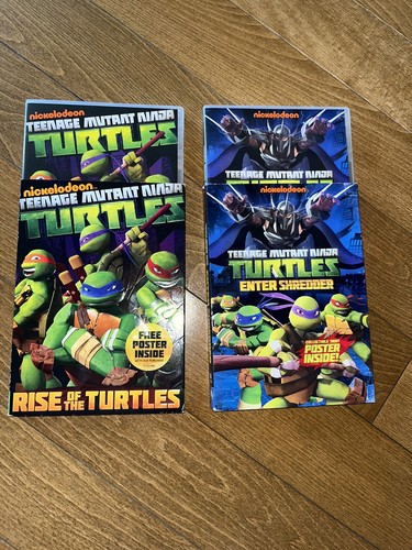 SET BESTEHEND AUS 2 Teenage Mutant Ninja Turtles Aufstieg der Turtles & Enter Shredder DVD