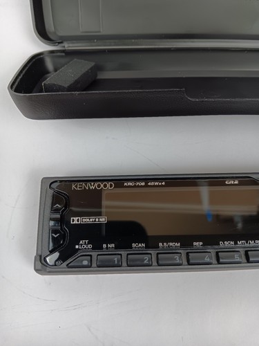 Kenwood KRC-708 Abdeckplatte Autoradio Original-Zubehör-Hersteller nur Abdeckplatte abnehmbar - Bild 5 von 8