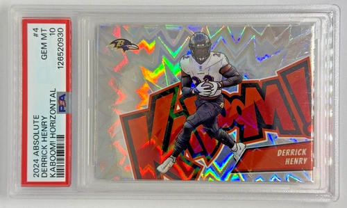 2024 Absolute Derrick Henry Kaboom! Horizontal PSA 10
