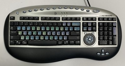 Bella Shuttle DV Keyboard 3.0, Model 4200 multimedia keyboard for video editing.