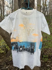 Vintage 1980’s Single Stitch SJM QuickChange Color Changing T-Shirt Large