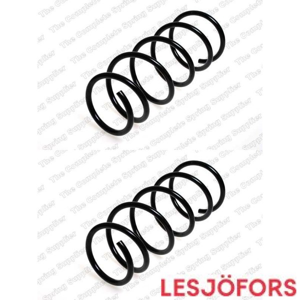 2X Fahrwerksfeder LesjÖFors 4072951 2 Federn Satz Federnsatz-image