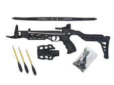 KingsArchery Crossbow Pistol Self-Cocking 80LBS Archery Bow Aluminum Arrow Hunt