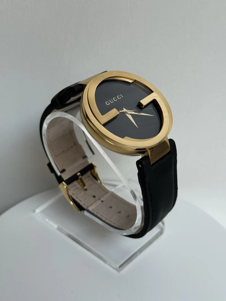 Reloj Gucci YA133208 Interlocking Grammy Edición Especial Hombre 42mm Negro Foto 4 de 4