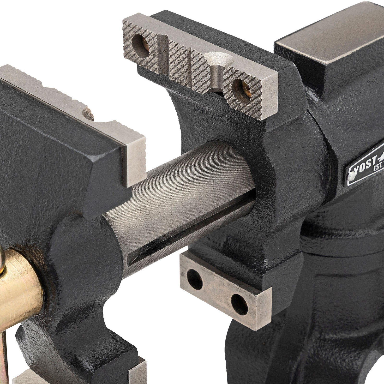 Yost Model 2.5R 2.5" Rotating Head Clamp On Bench Vise