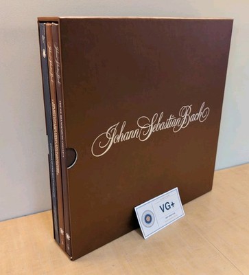 J.S. Bach | Johann Sebastian Bach | Box Set 1979 Smithsonian P9 14825 | VG+/VG+