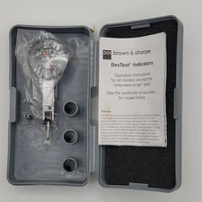 Tesa Brown & Sharpe 599-7030-5 Dial Test Indicator, Hori, 0 To 0.030 In