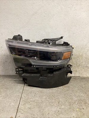 2020-2024 RAM 1500 LEFT LH DRIVER SIDE HEADLIGHT OEM PROJECTOR BLACK LIMITED
