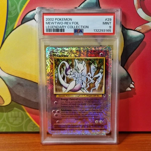 Mewtwo 29/110 2002 Legendary Collection Reverse Holo PSA 9