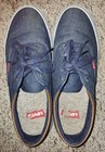 Levis Shoes Mens Size 12 Blue Denim Comfort Lace Up Low Top Casual Sneakers — photo 1