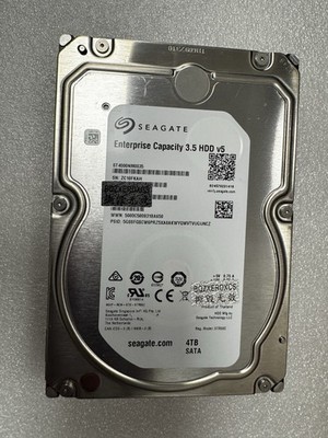 Seagate ST4000NM0035 4TB 3.5  SATA Enterprise HDD v5 Tested