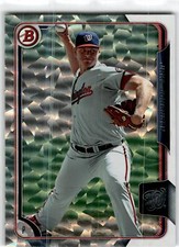 2015 Bowman #BP130 Jake Johansen Prospects Silver Ice