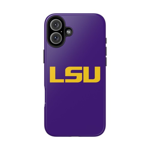 Funda de teléfono resistente LSU Tigers, ropa púrpura para fanáticos, cubierta deportiva de fútbol americano universitario - Imagen 2 de 108