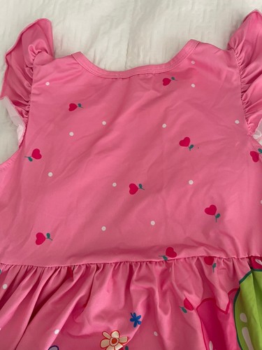 Hello Kitty pink dress nightgown M (130) ruffle sleeves - Picture 4 of 6