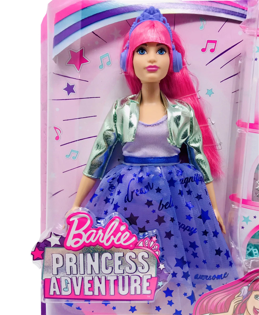 Barbie Princess Adventure Daisy Doll with Pet & Fashion Accessories Playset  NEW