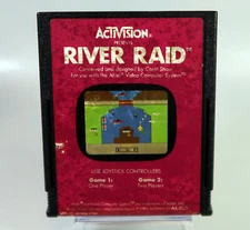 Atari 2600: RIVER RAID Cartridge by Activision- Tested & WORKS