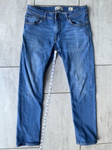 Celio* Mens Classic Straight Jeans Blue 