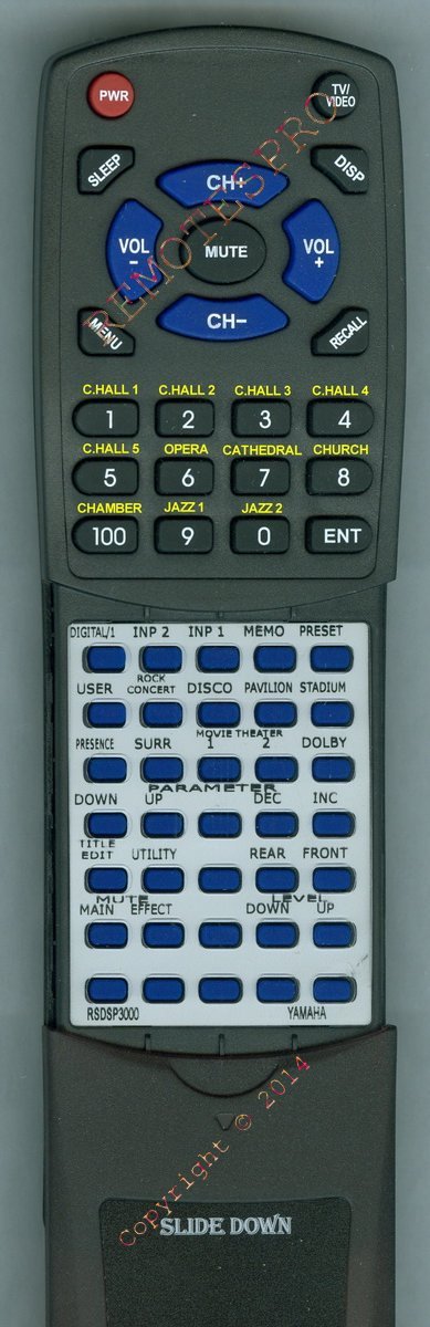 YAMAHA rs-dsp3000 リモコン YAMAHA rs-dsp3000 リモコン