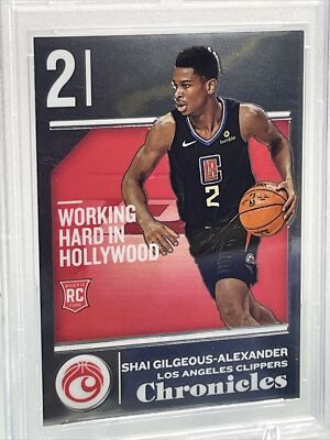 🔥 2018-19 Panini Chronicles #514 Shai Gilgeous-Alexander Rookie