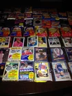 Awesome Lot (200) Unopened Old Vintage Multi Sport Cards in Wax Cello Rack Packs